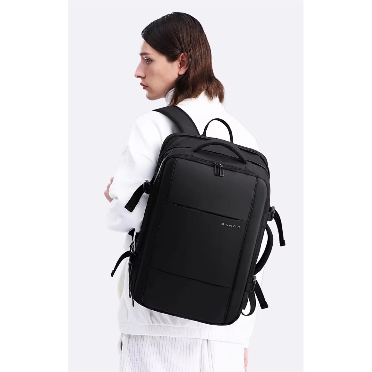 Σακίδιο πλάτης vacuum Tsa Lock 36L Laptop 17,3” Bange 3028 μαύρο