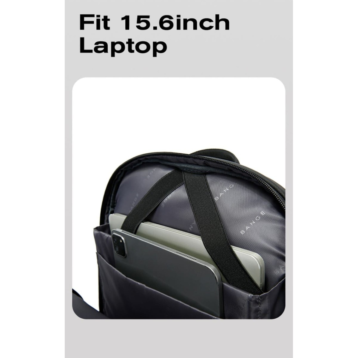 Σακίδιο πλάτης 27L Laptop 15,6” Bange 3065 μαύρο