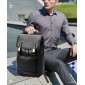Σακίδιο πλάτης Δερμάτινο 20L Laptop 15,6” Bopai 61-128811 μαύρο