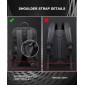 Σακίδιο πλάτης Αντικλεπτικό 16L Laptop 17” Bopai 61-85011 μαύρο