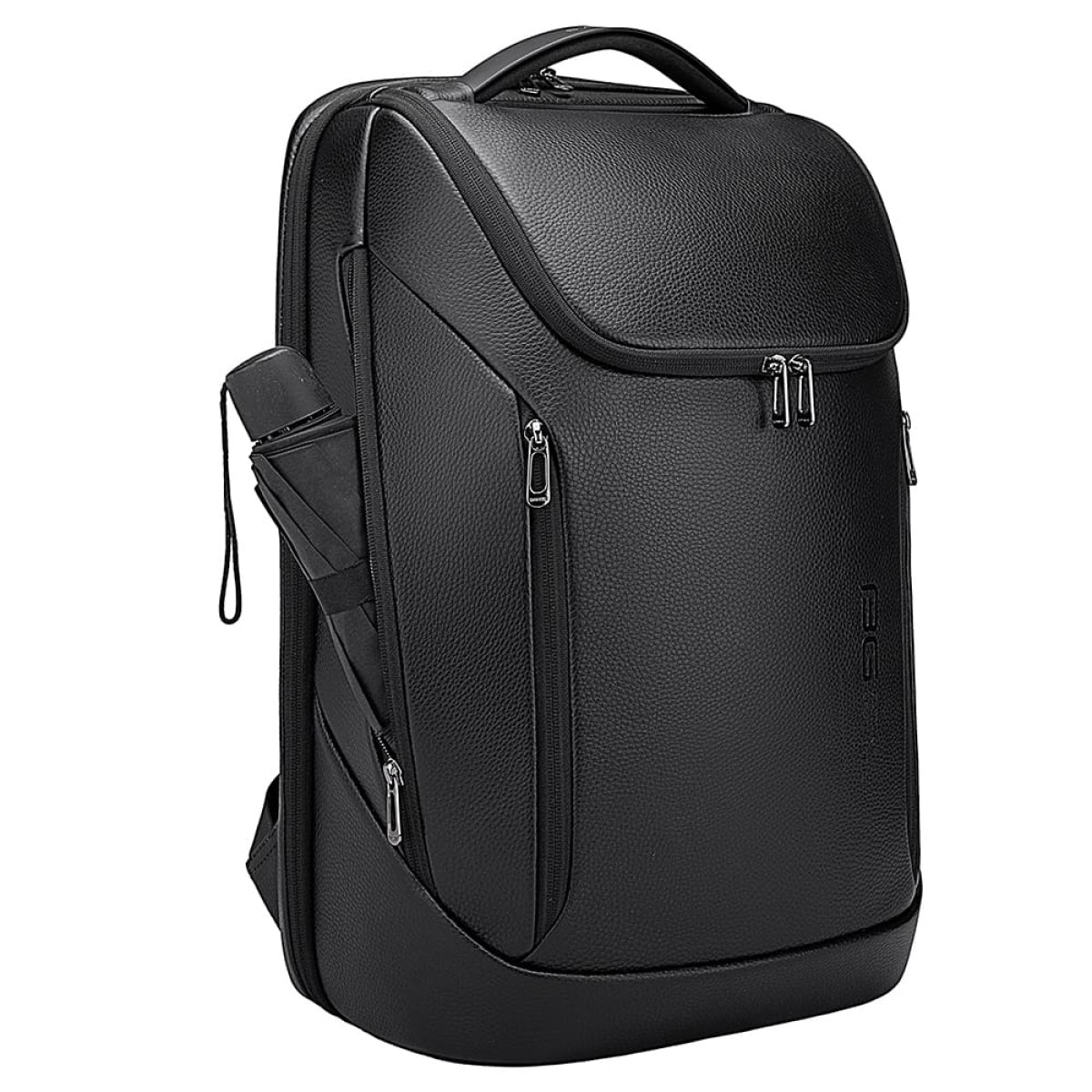 Δερμάτινο Σακίδιο πλάτης 24L Laptop 15,6” Bange 6623 μαύρο