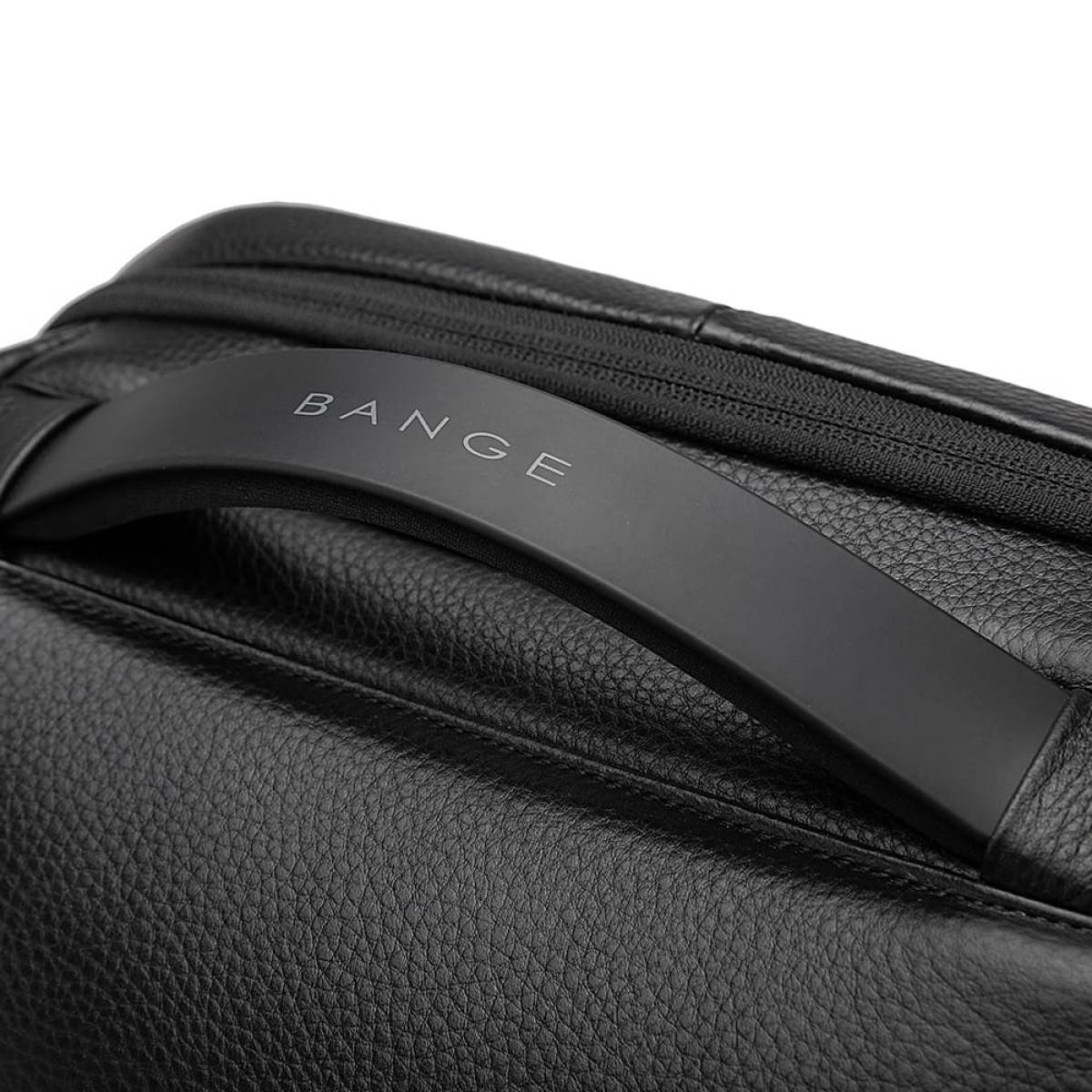 Δερμάτινο Σακίδιο πλάτης 24L Laptop 15,6” Bange 6623 μαύρο