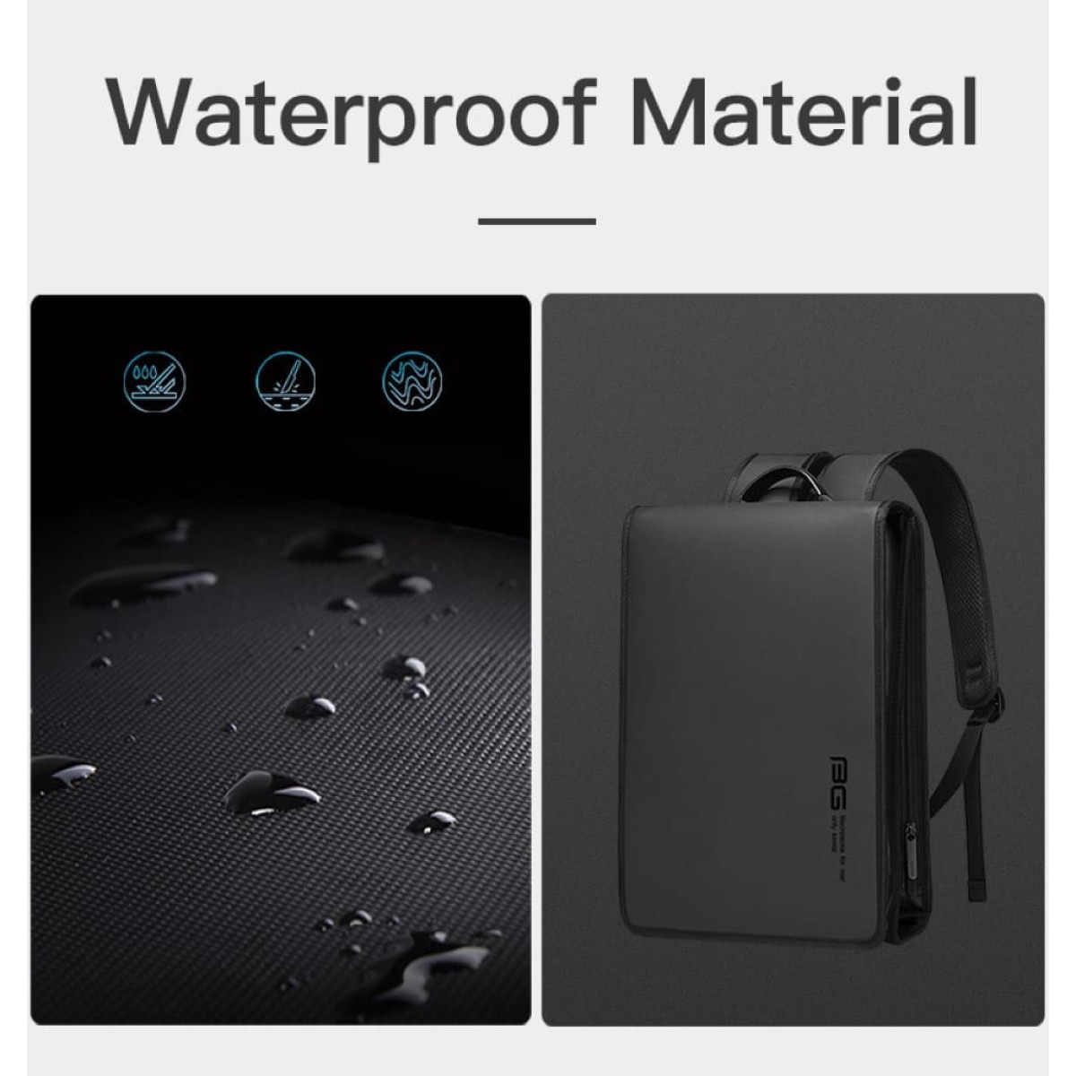 Σακίδιο πλάτης 11L Laptop 14” Bange 7252 γκρί