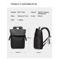 Σακίδιο πλάτης 24L Laptop 15,6” Bange 7700 μαύρο