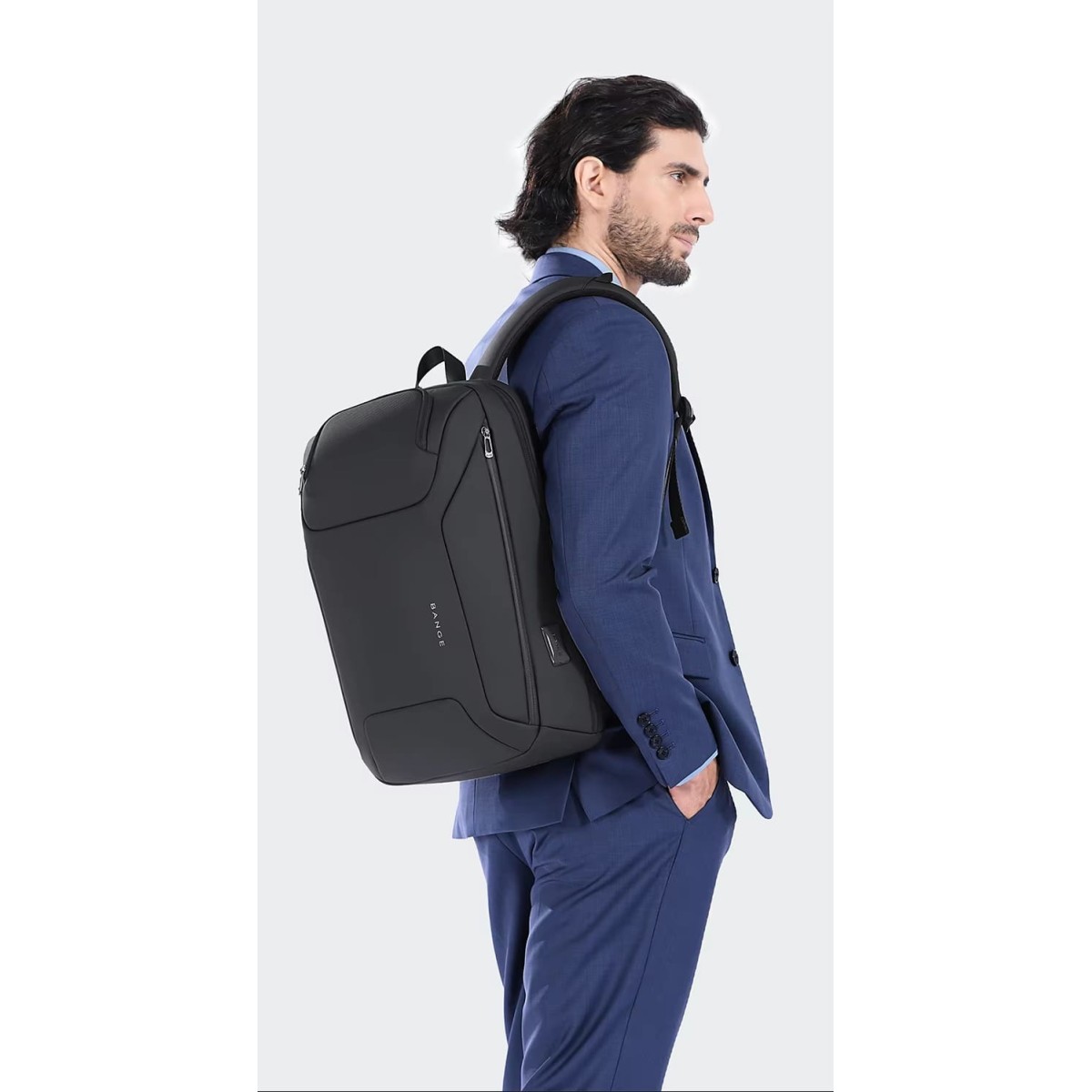 Σακίδιο πλάτης 26L Laptop 15,6” Bange 7802 μαύρο