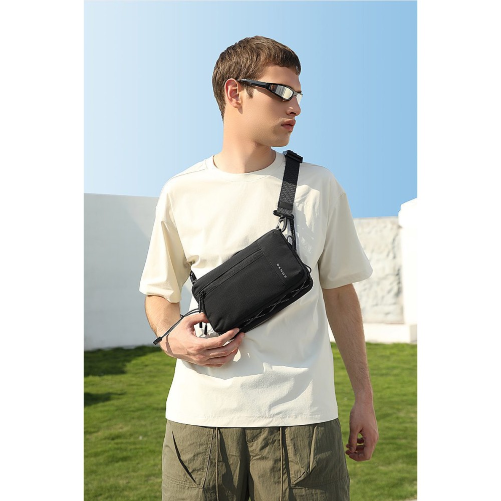 Τσαντάκι ώμου crossbody  Bange 8089-1 μαύρο