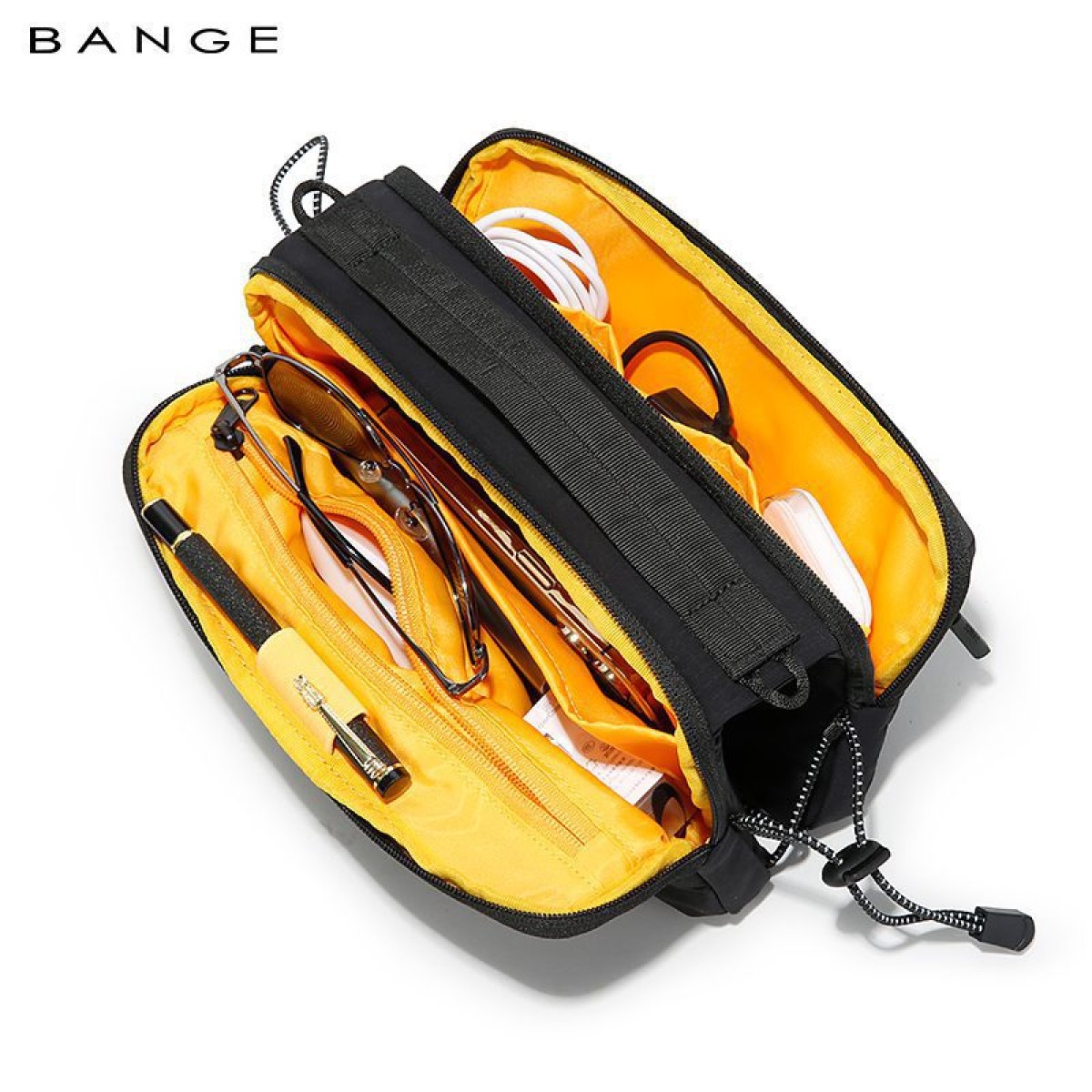 Τσαντάκι ώμου crossbody  Bange 8089-1 μαύρο