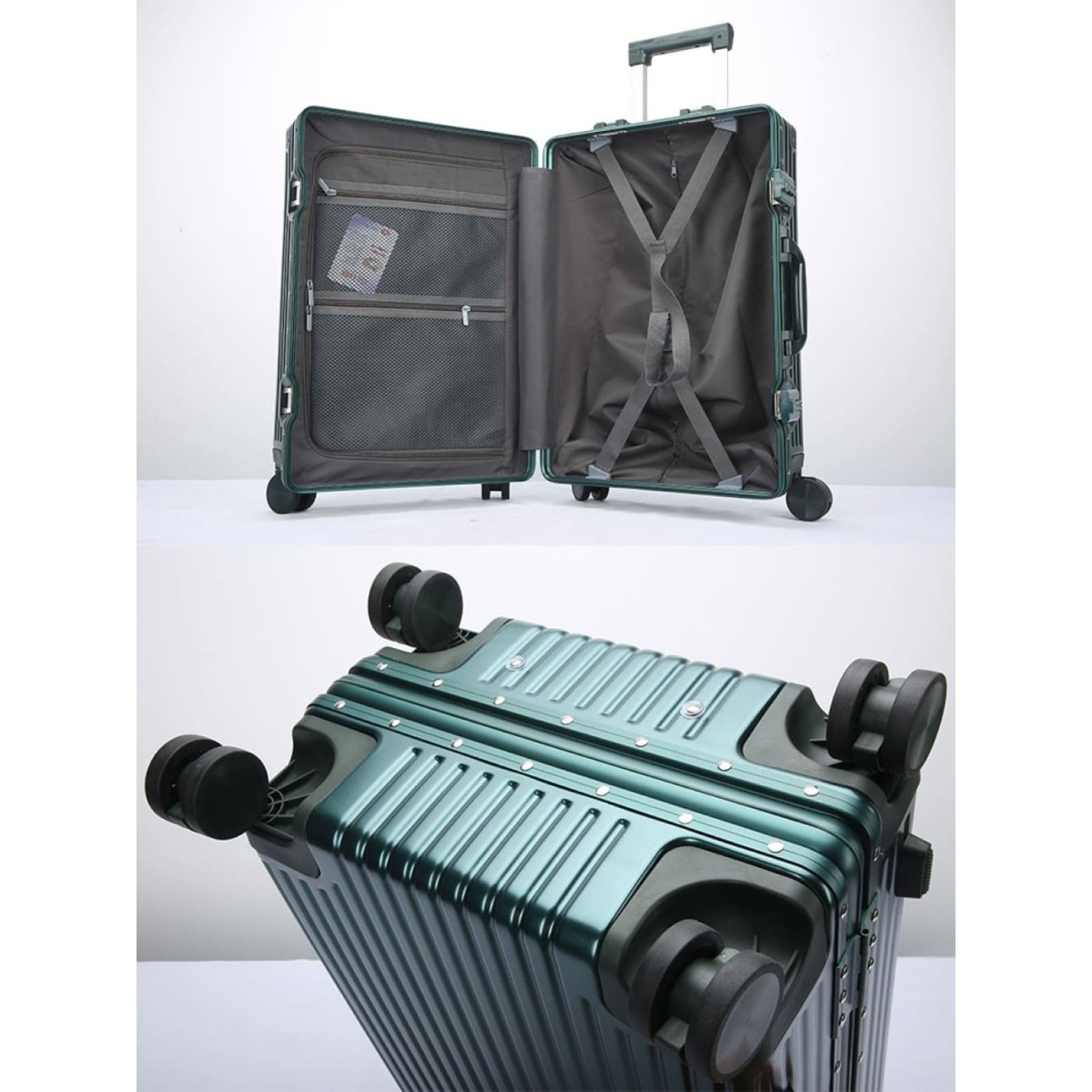 Βαλίτσα trolley case καμπίνας Bopai 833-853201 μαύρο