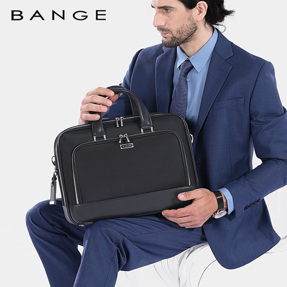 Χαρτοφύλακας Premium Collection Bange QZ851 μαύρο