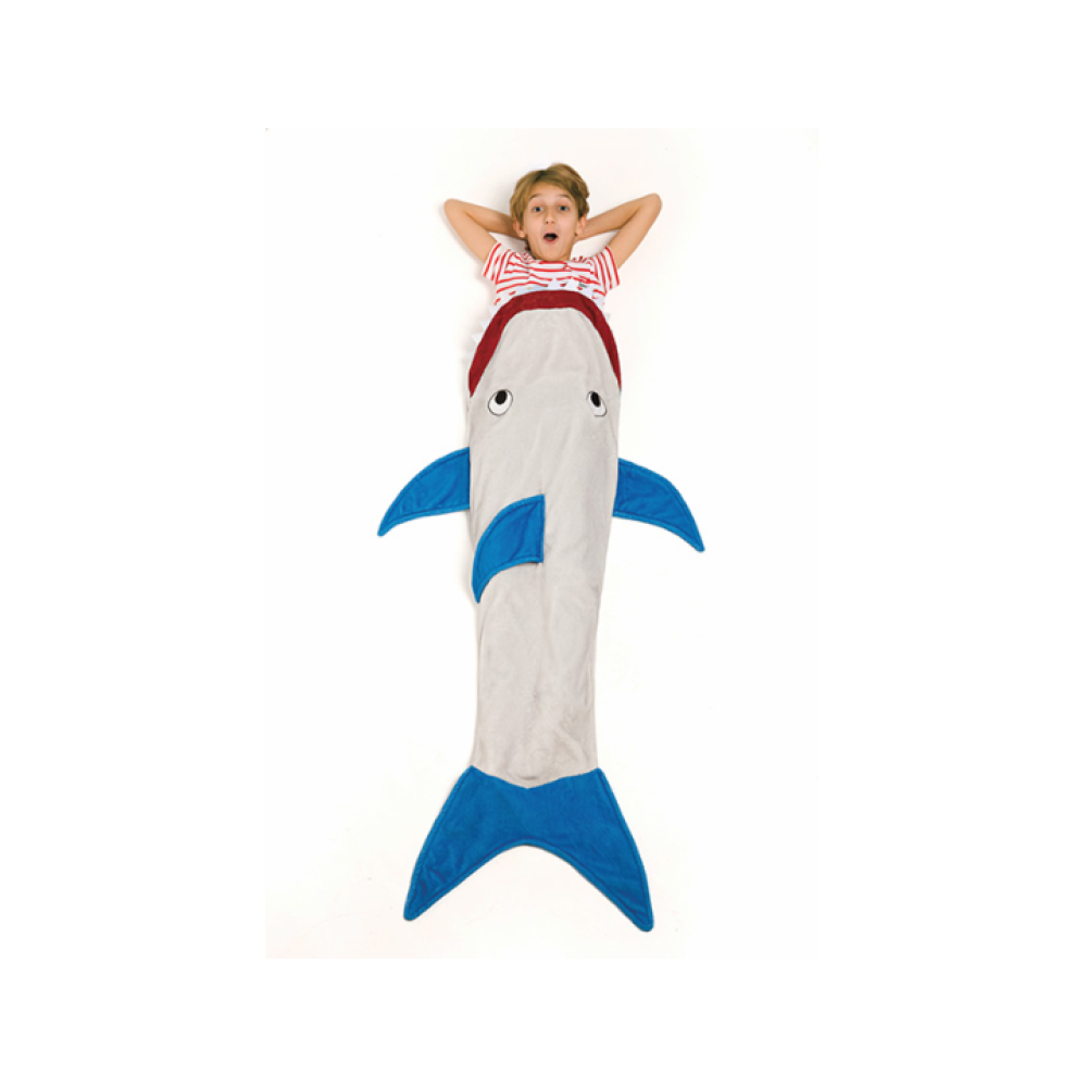 KANGURU Shark Blanket Kids