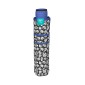 Umbrella Lady Mini 54/8 Man. 3 section round White black fluo windproof Microfibre μπλε
