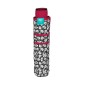Umbrella Lady Mini 54/8 Man. 3 section round White black fluo windproof Microfibre κόκκινο