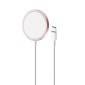 Puro Wireless Charging Station USB-C MagSafe compatibile, 1m Rose