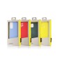 EGOBOO backcover for iPhone 12 - 12 Pro, Ruby + Tempered Glass