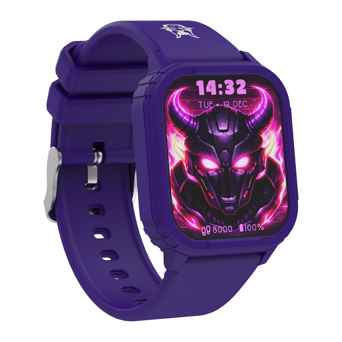 Kiddoboo Goat Rage Gaming Smartwatch Purple