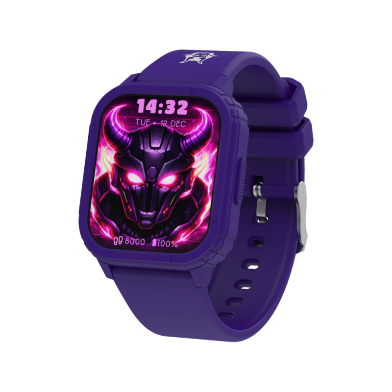 Kiddoboo Goat Rage Gaming Smartwatch Purple