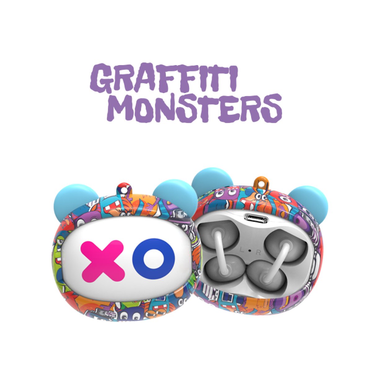 GOAT Earbuds Graffity Monsters