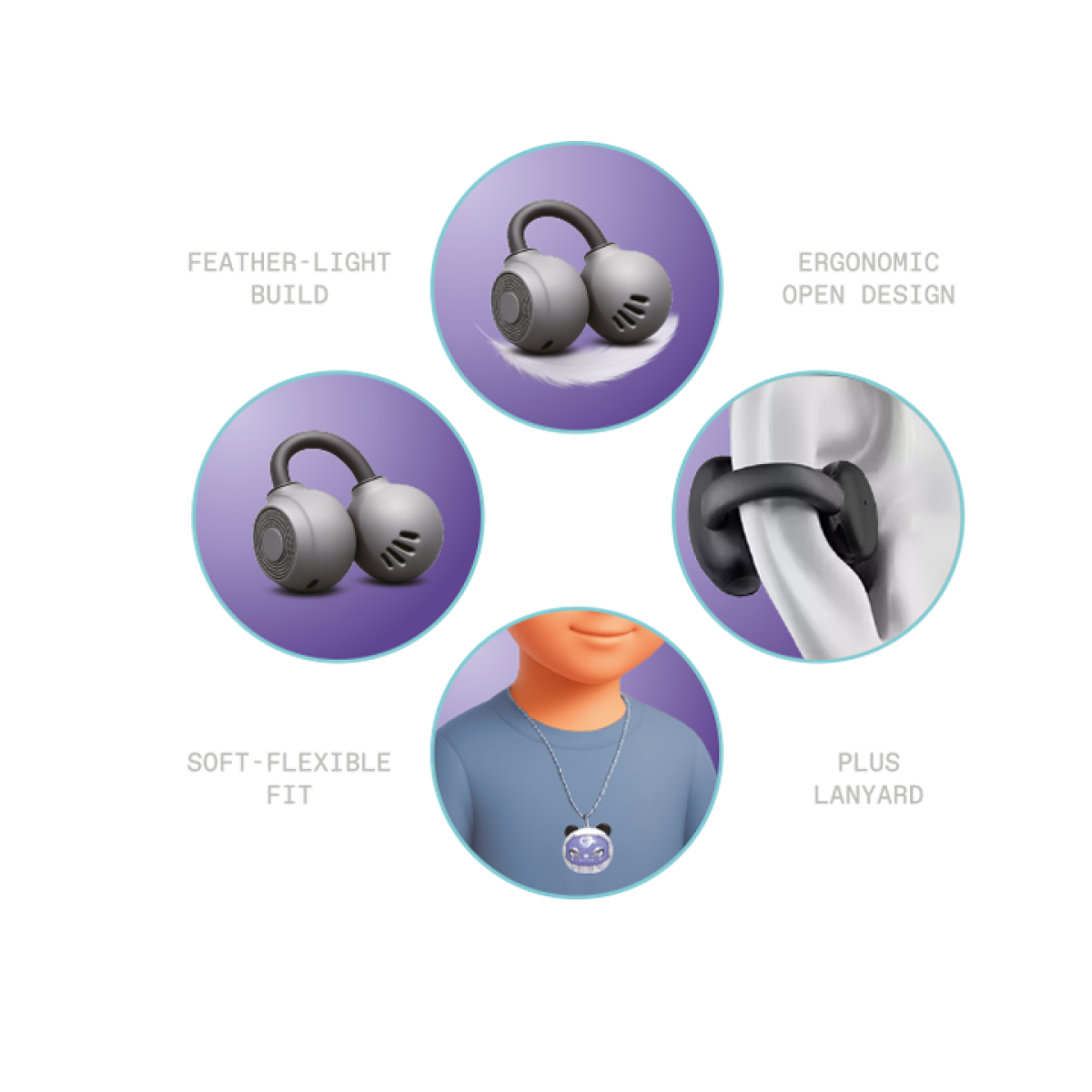 GOAT Earbuds Frozen Cyborgs