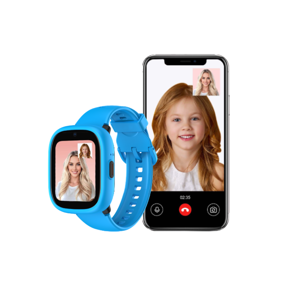 Kiddoboo x Lagenio WatchMe 4G K3 Gen2 Blue/Black