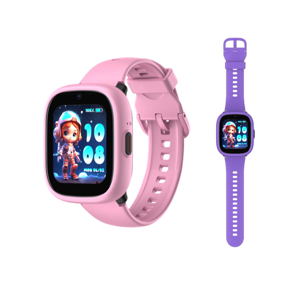 Kiddoboo x Lagenio WatchMe 4G K3 Gen2 Pink/Purple