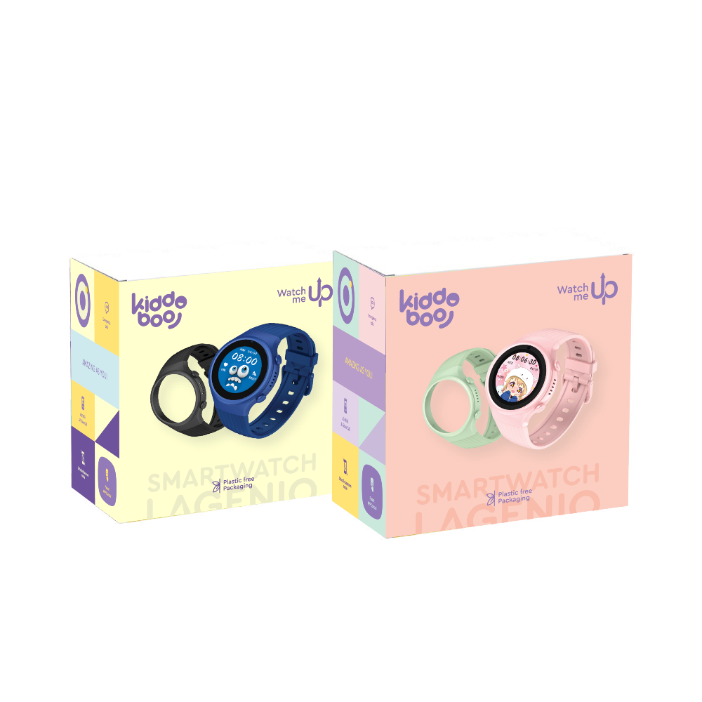 Kiddoboo x Lagenio WatchMe 4G K5 Pink/Mint