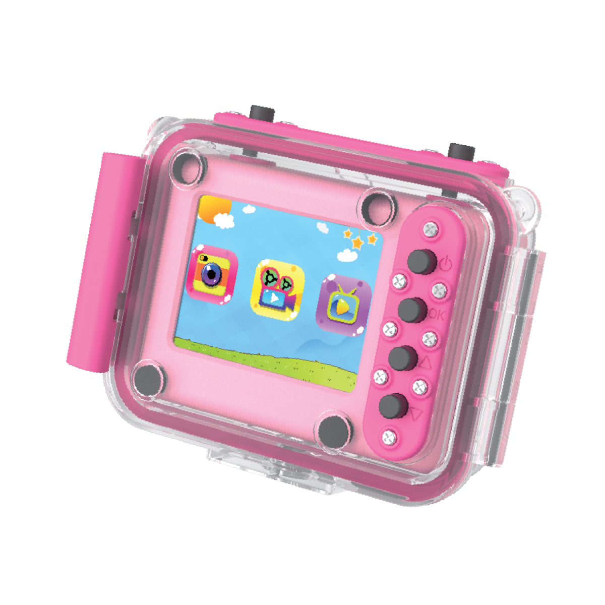 Kiddoboo Action Camera Splash Pink