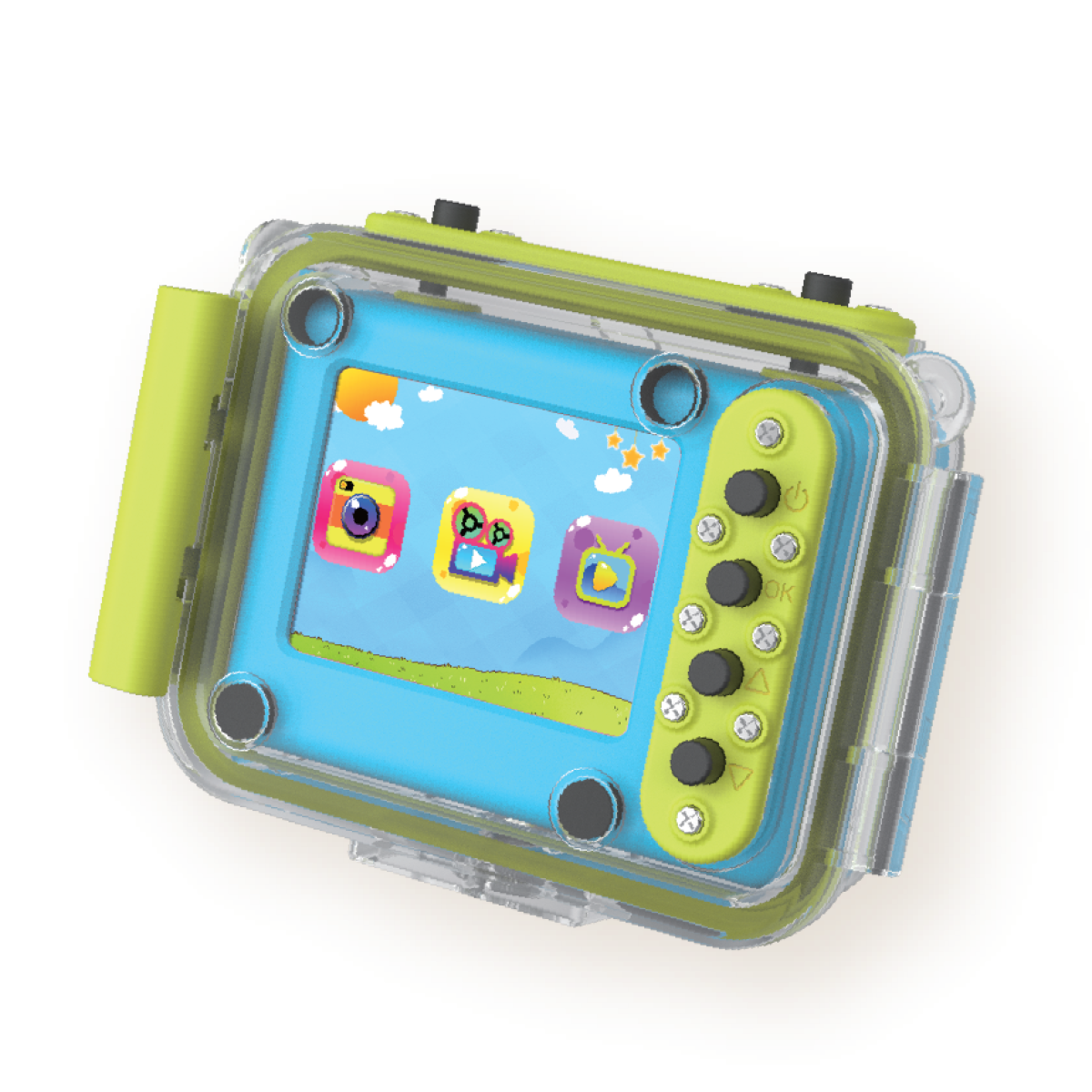 Kiddoboo Action Camera Splash Yellow