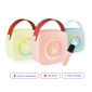 Kiddoboo mini Karaoke Speaker & Mic Pink + NikoletaTV