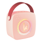 Kiddoboo mini Karaoke Speaker & Mic Pink + NikoletaTV