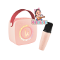 Kiddoboo mini Karaoke Speaker & Mic Pink + NikoletaTV