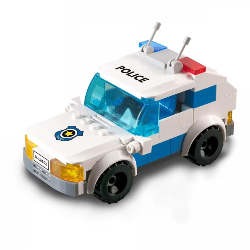 Flashing Police Car Flashing Police Car