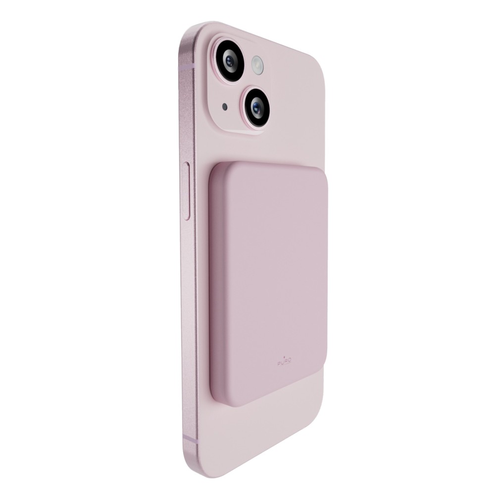 Puro Powerbank 4200mAh MagSafe USB-C, pink