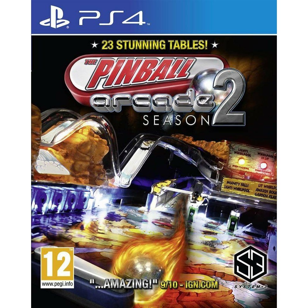PS4 THE PINBALL ARCADE SEASON 2
