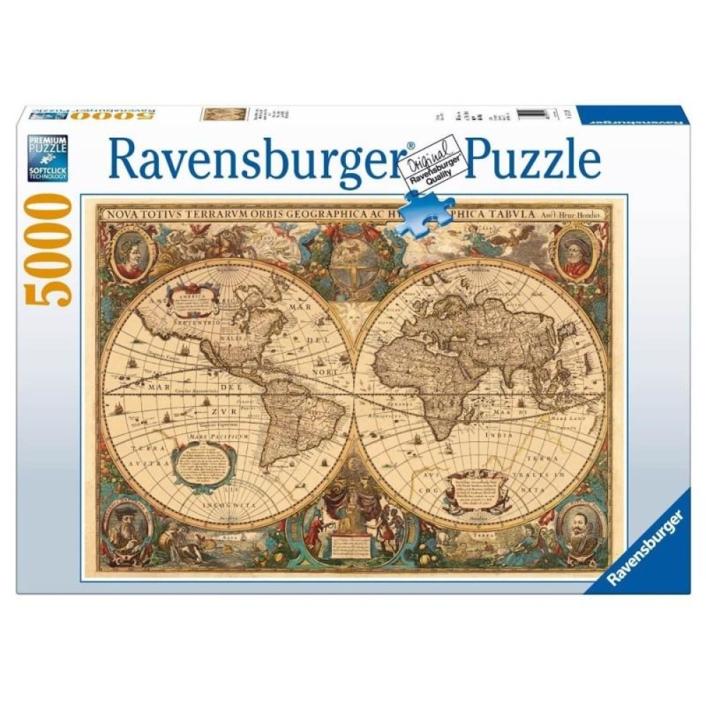 Ravensburger Puzzle: Antique World Map (5000pcs) (17411)