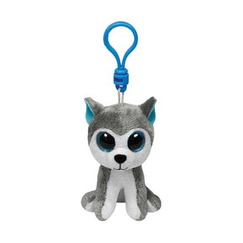 TY BEANIE BOO - SLUSH THE DOG PLUSH CLIP KEYCHAIN (8,5cm) (1607-36503)