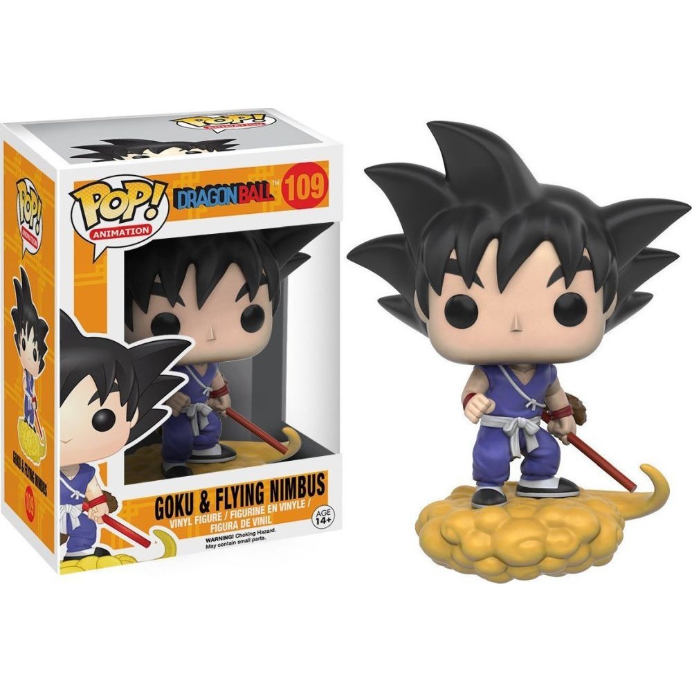 Funko Pop! Animation: Dragon Ball Z - Goku &amp; Flying Nimbus #109 Vinyl Figure