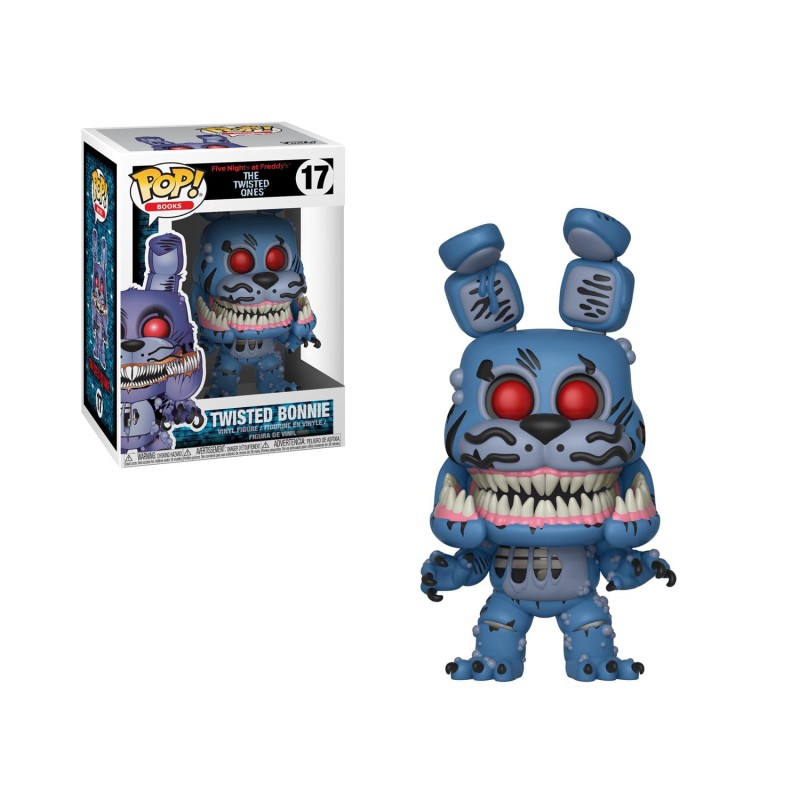 Funko Pop! Books: Five Nights At Freddy’S - The Twisted Ones - Twisted Bonnie #17 Vinyl Figure