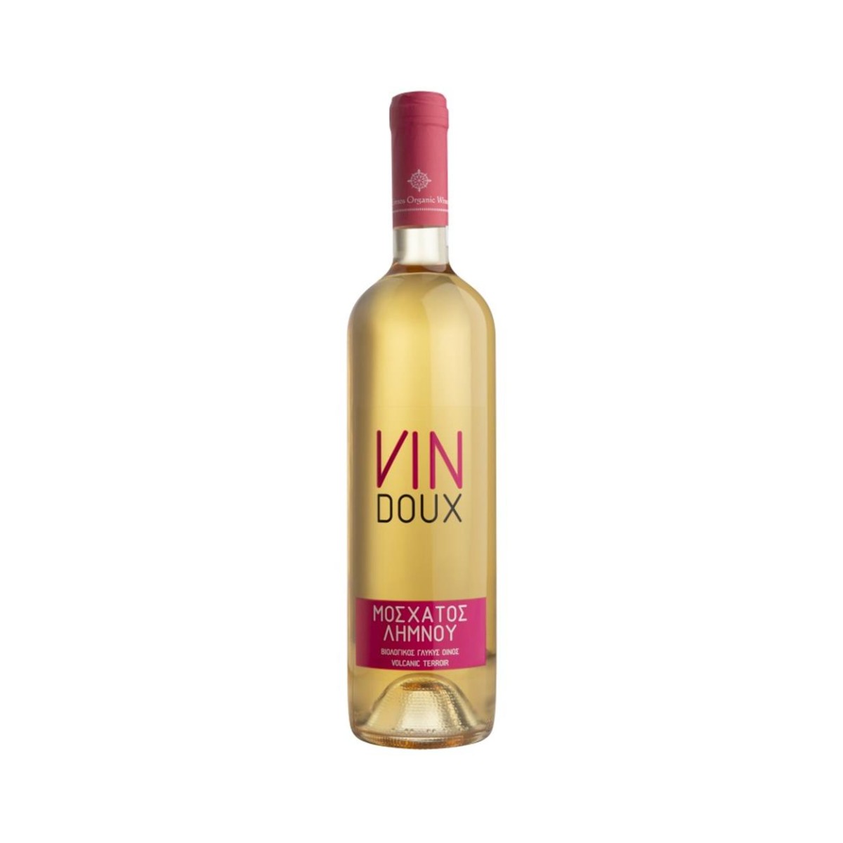 Limnos Organic wines - Vin Doux - Moscato Limnou - Bio White Sweet P.D.O.,750ml