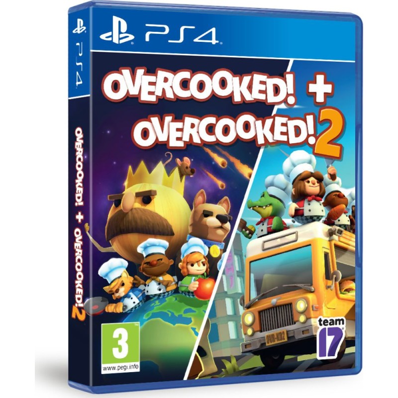 PS4 Overcooked! + Overcooked! 2 - Double Pack