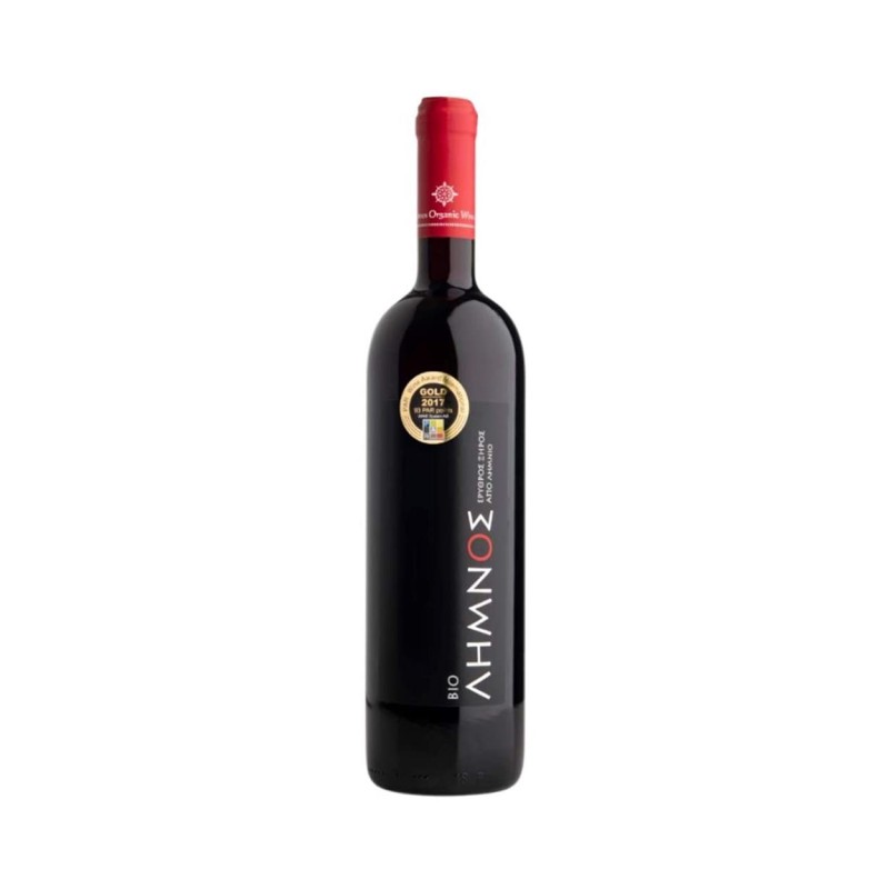 Limnos Organic wines - Bio Limnos Red - Limnio - Bio Red Dry Wine P.D.O. ,750ml