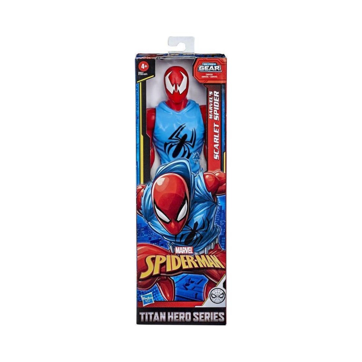 Hasbro Marvel Spider-Man Blast Gear: Titan Hero Series - Marvels Scarlet Spider (E8521)