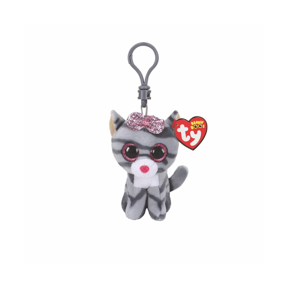 AS TY Beanie Boo's: Kiki the Grey Cat - Keychain Plush 8,5cm (1607-35243)