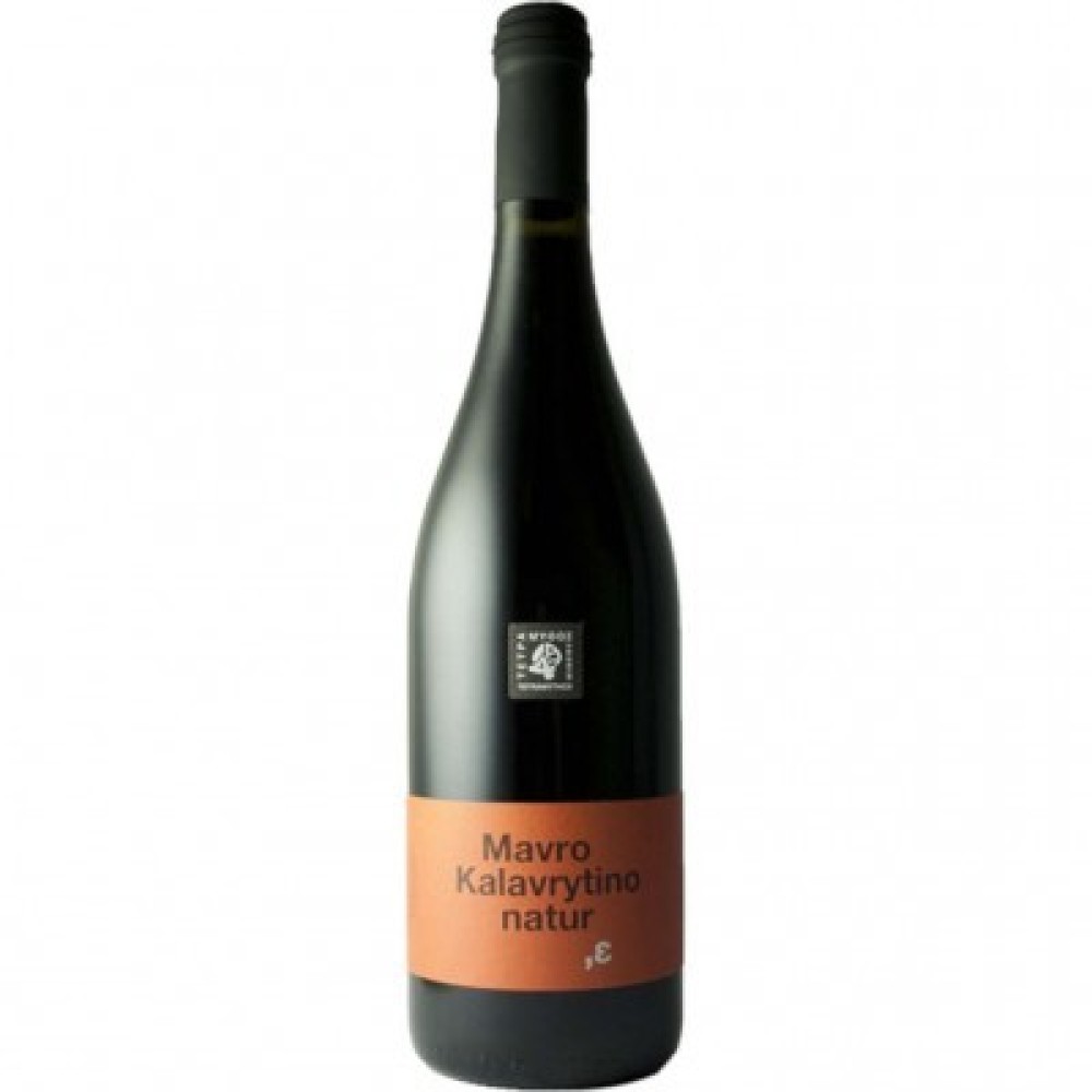 Oenos Nature - Mavro Kalavritino Nature - Red Dry Wine P.G.I.,750ml