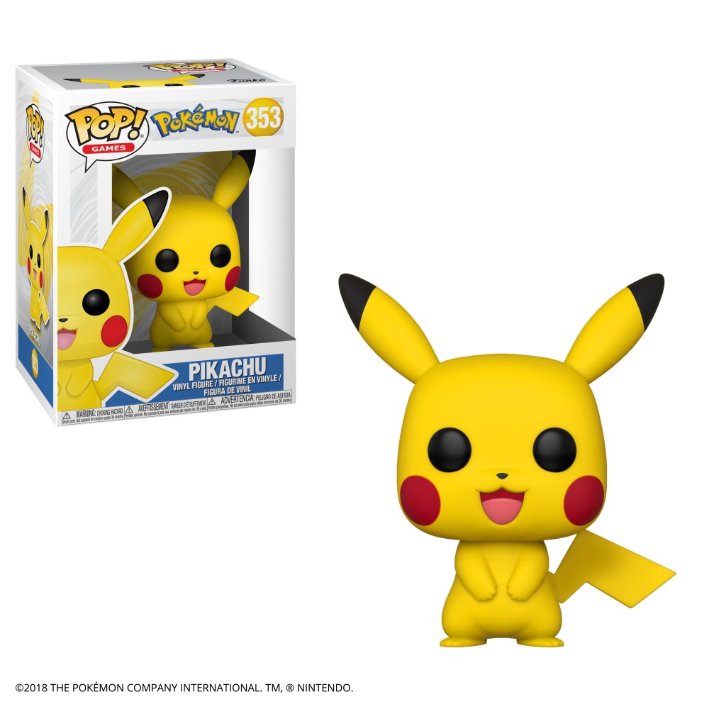 Funko Pop! Games: Pokemon - Pikachu #353 Vinyl Figure