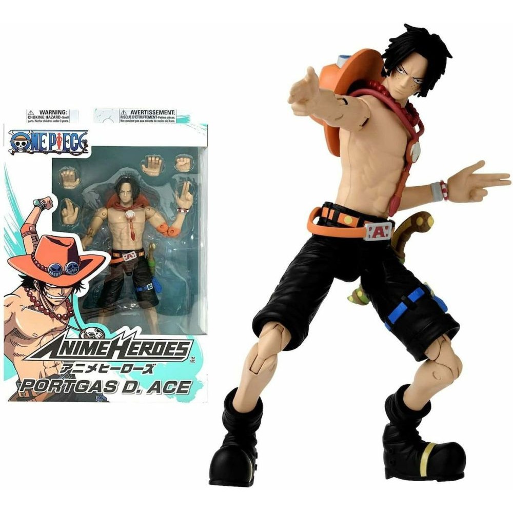 Bandai Anime Heroes One Piece - Portgas D. Ace Action Figure (6,5") (36934)