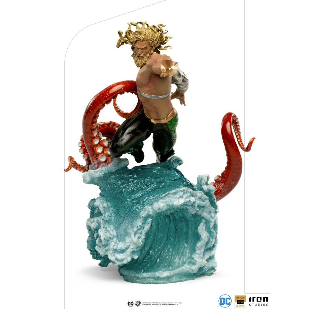 Iron Studios Deluxe - Aquaman Art Scale Statue (1/10) (DCCDCG43521-10)