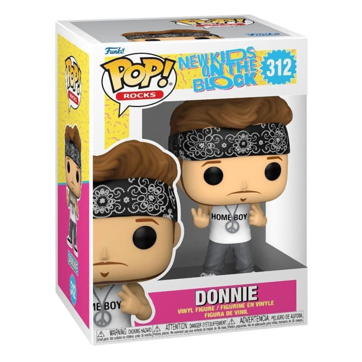 Funko Pop! Rocks: New Kids on the Block - Donnie #312 Vinyl Figure