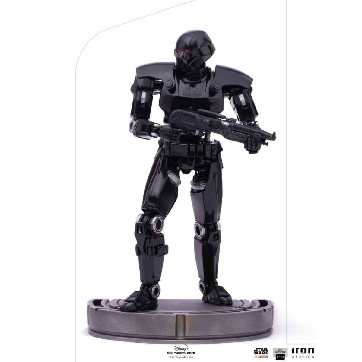 Iron Studios The Mandalorian - Dark Trooper BDS Art Scale Statue (1/10) (LUCSWR48621-10)
