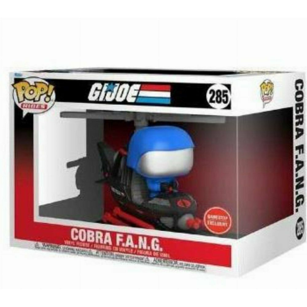 Funko Pop! Rides Super Deluxe: GI Joe - Cobra F.A.N.G. (Special Edition) #285 Vinyl Figure