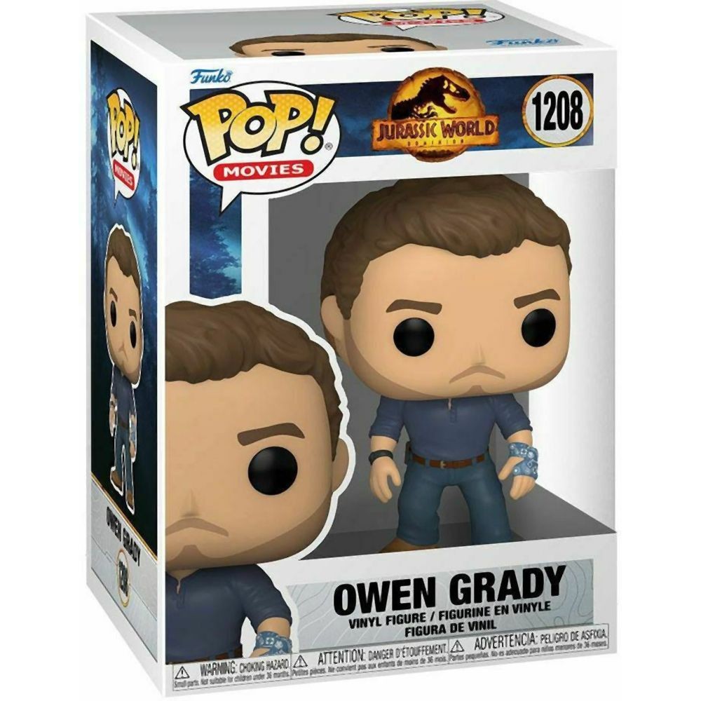 Funko Pop! Movies: Jurassic World Dominion - Owen Grady #1208 Vinyl Figure